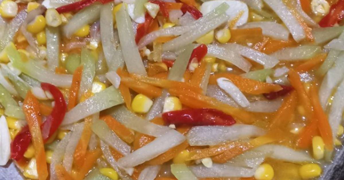 Resep Tumis Labu Siam Wortel Jagung Mudah dan Praktis Dihidangkan