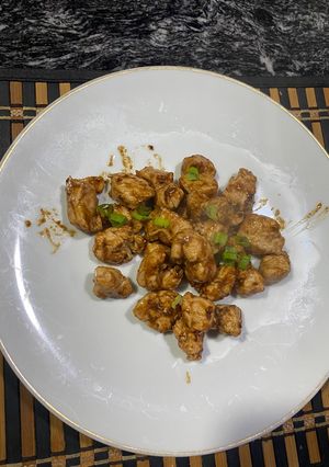 Una foto de Pollo teriyaki 🥘🥘