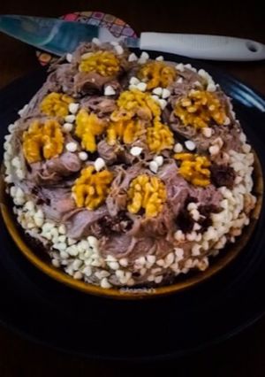A picture of Eggless DBC Death by Chocolates Cake 🍰.