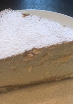 O poză a rețetei New York cheesecake.
