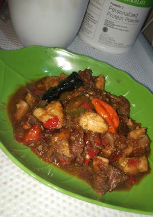 Foto resep Daging + Ayam Bumbu Bali