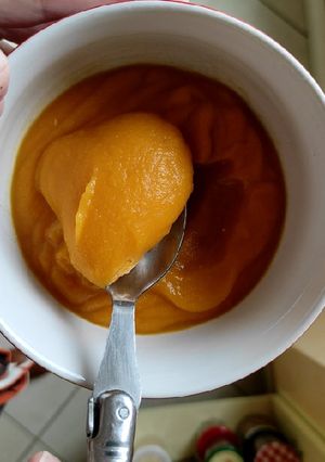 Une photo de Soupe carottes potiron lentilles corail