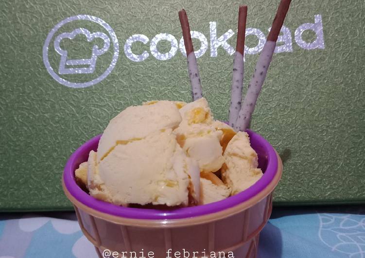 Resep Mango Ice Cream 🍦 yang Sempurna