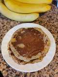 Panqueques de banana integrales