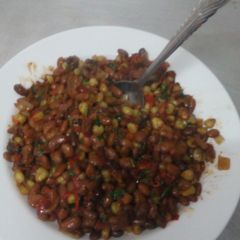 Fried githeri A picture of Fried githeri.