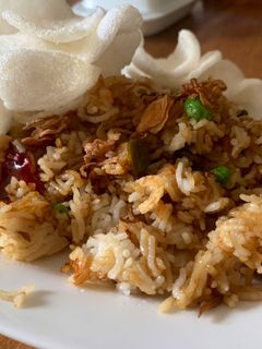 Foto resep Nasi goreng jambal roti Dan Pete