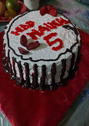 Foto resep Kue Ulang Tahun
