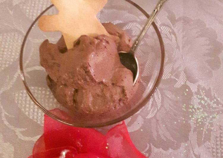 Le secret pour faire des recettes Mousse au chocolat noir à la maison