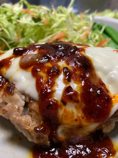 起司漢堡排 (2種醬汁！) 的食譜成品照片