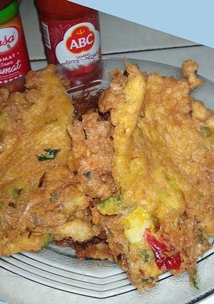 Foto resep Telor dadar ala RM.Padang versi saya 😊