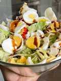 Salada de Alface com Ovo