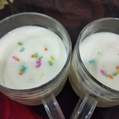 A picture of Mango shake.