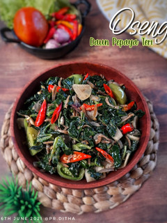 Foto resep 40. Oseng Daun Pepaya Teri