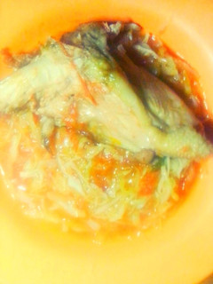 A picture of Stewed Chicken with Sauted Cabbage#Endofyearchallenge.