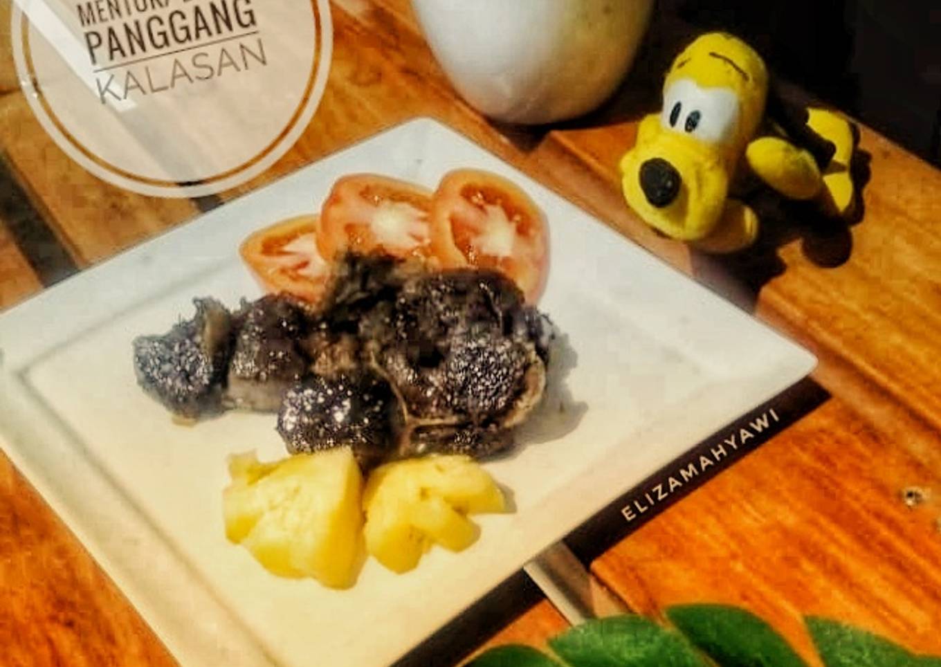 Mentok/ bebek panggang kalasan ala kobe