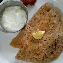 A picture of Paneer paratha.