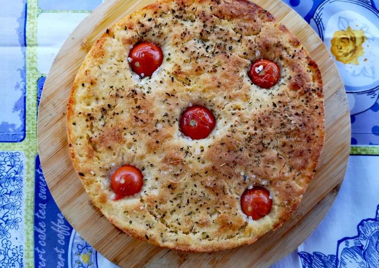 Focaccia alta e soffice