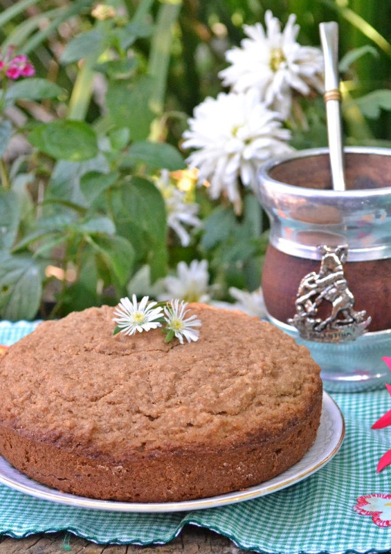 Una foto de Tortita de manzana con harina de arroz y avena🧉