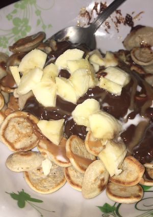 Una foto de Mini hotcakes😻