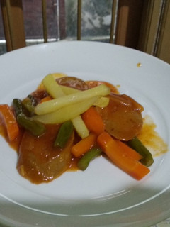 Foto resep Galantin Saus Asam Manis Pedas