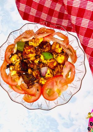 A picture of Paneer tikka.