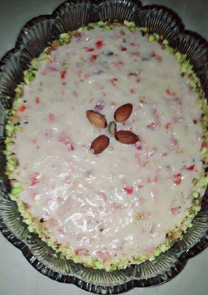 A picture of Gajreela kheer.