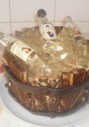 Rumos-csokis "pasi torta" recept fotója