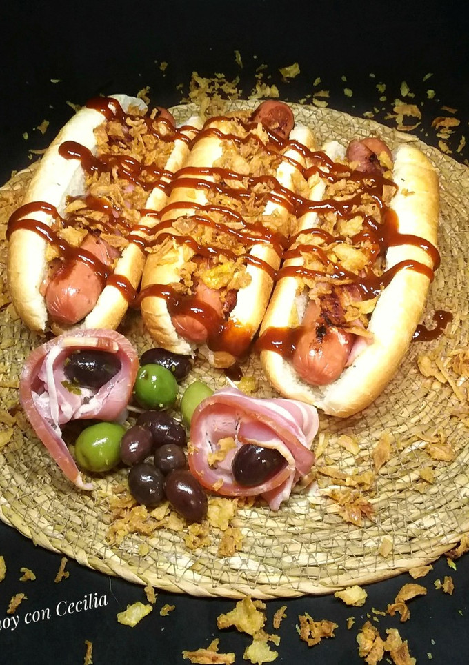 Una foto de Hot-dog especiales