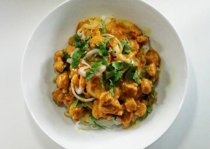 Vegan Burmese Shwe Taung Noodle