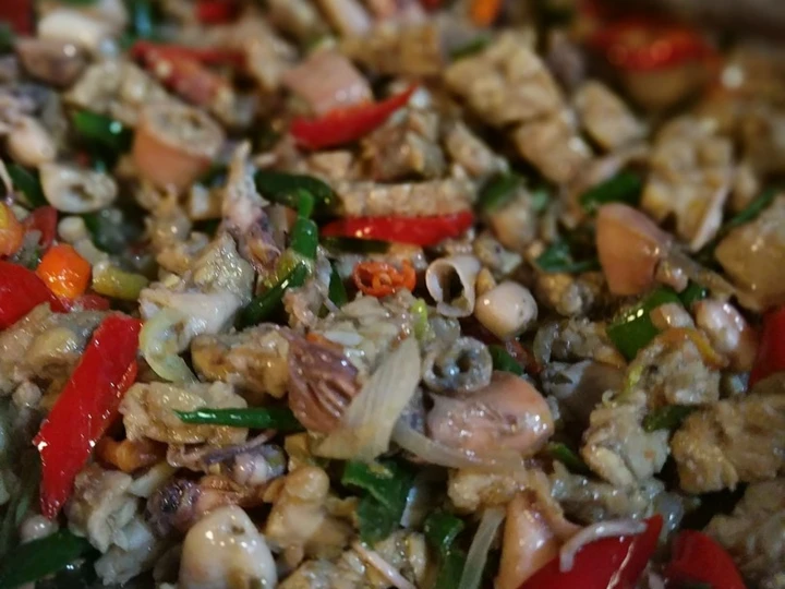 Cara Gampang Membikin Resep  Oseng Pedas Cumi Asin dan Tempe Semangit yang Menggugah Selera, Menggugah Selera