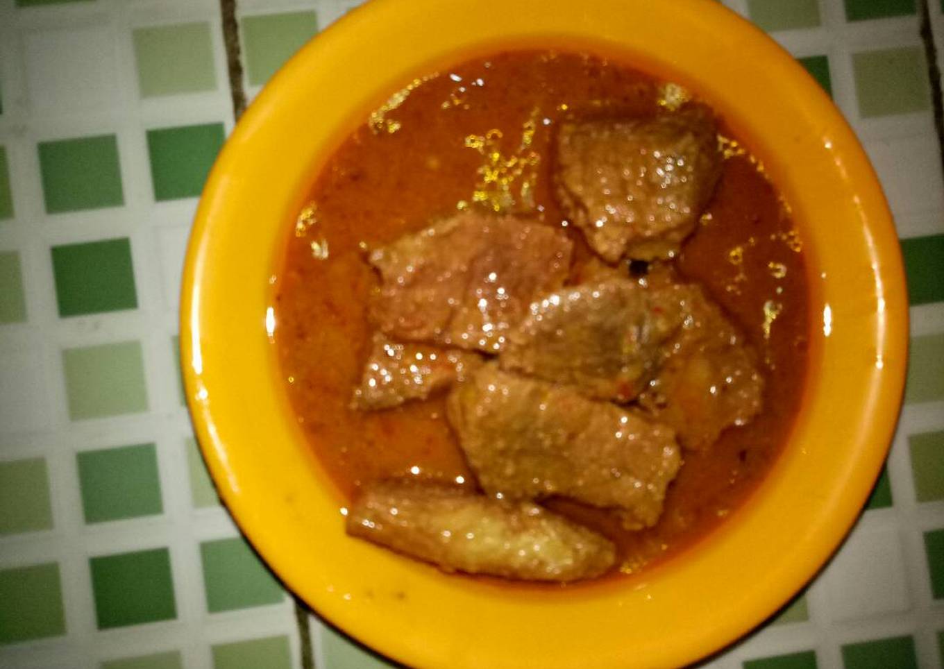 Rendang Daging sapi