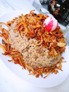 صورة لوصفة مجدرة بالبرغل 😍