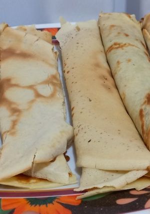 Una foto de Panqueques fáciles 😋