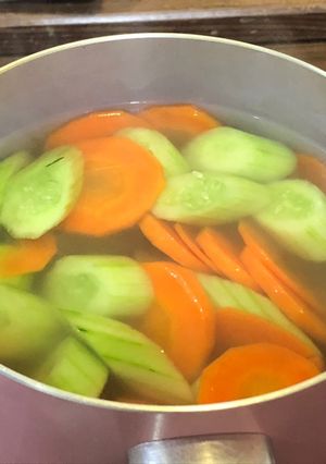 清爽柴魚蔬菜湯 的食譜成品照片