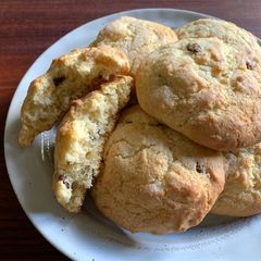 A picture of Quick & Easy Sultana Buns.