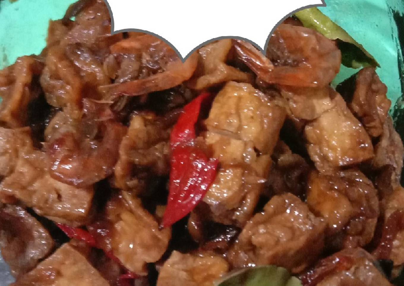 Sambal Goreng Tahu Udang