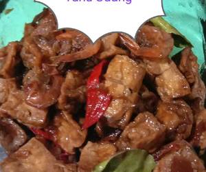 Resep Mudah Sambal Goreng Tahu Udang Sedap Nikmat