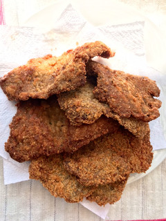 Una foto de Milanesas de carne fritas