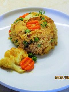 Tavaszi rizses hús recept fotója