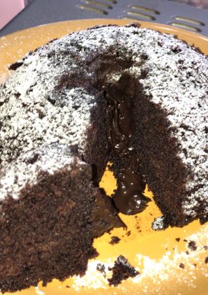 Una foto de Súper budín de Chocolate!!en Microondas