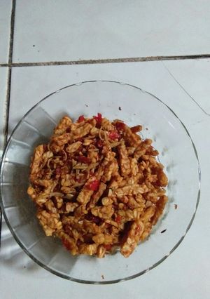 Foto resep Tempe orek teri medan