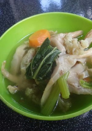 Foto resep Soup Jamur Tiram