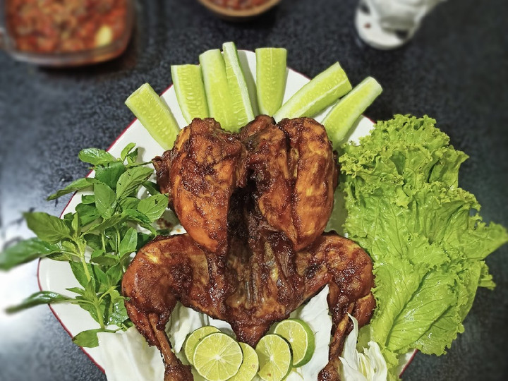 Resep Ayam Panggang Bumbu Kuning Enak Terbaru