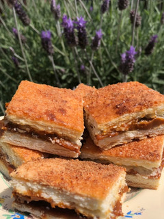 Una foto de Pastel de dulce de leche