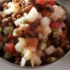 A picture of Rava chaat.