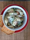 Pasta con Habas al Pesto y Yerbabuena