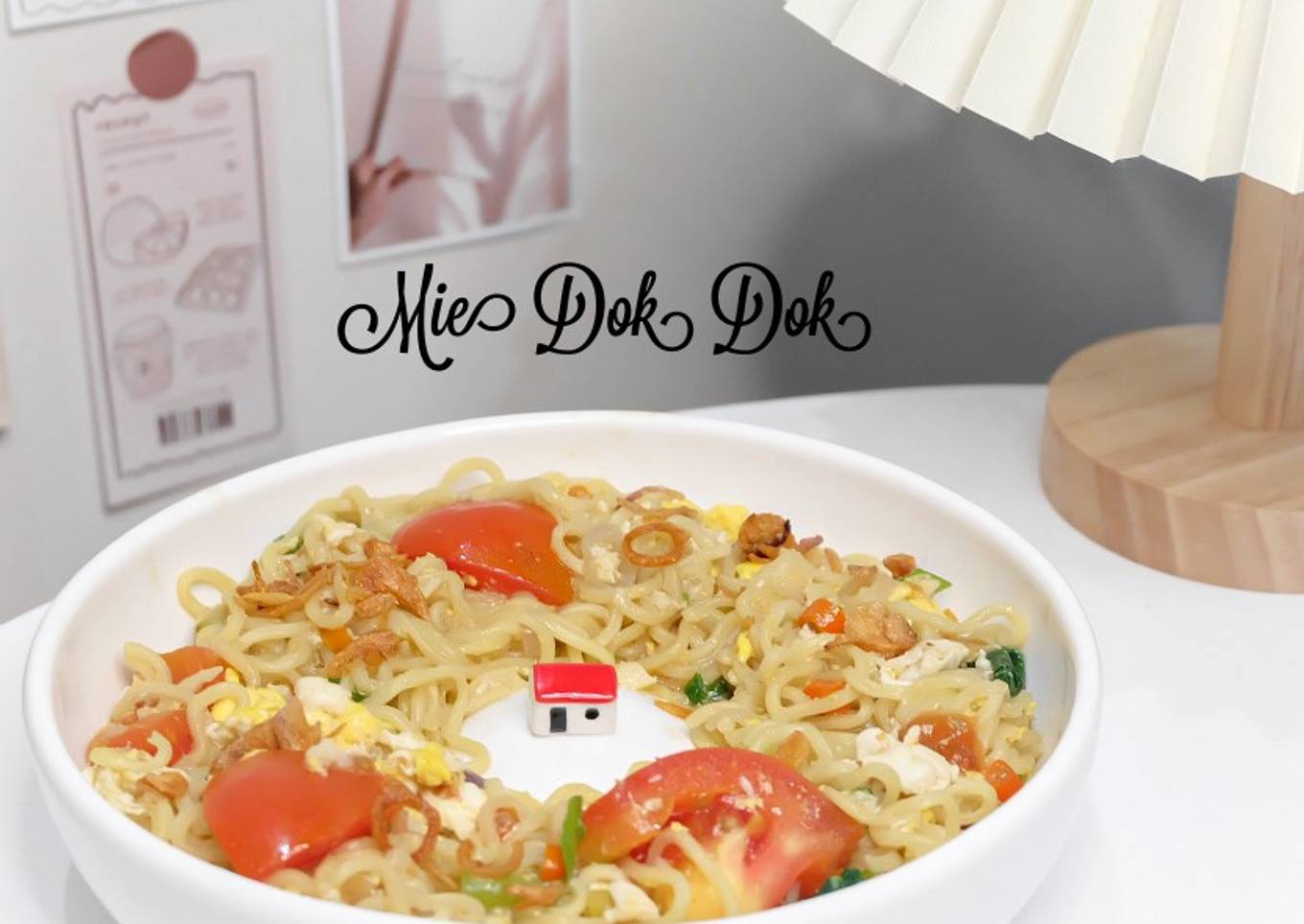 Mie Dok Dok (dari mie Instan)