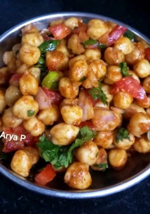 छोले चाट रेसिपी मुख्य फोटो