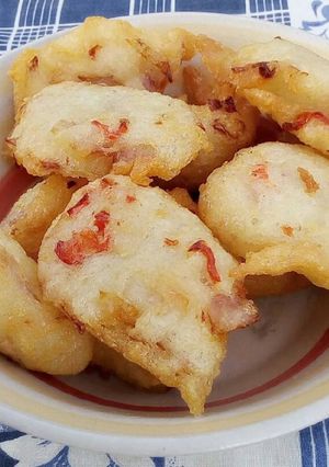 A picture of Water Yam Akara.