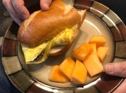 A picture of beef roti